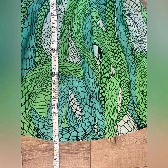 Issa London Butterfly Wing Knit Mini Fit and Flare Small Colorful - Picture 9 of 10